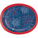 Fun Fireworks Oval Paper Platters 8pk | 1ct - Zurchers