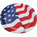 Patriotic Flag Oval Paper Platters 8pk | 1ct - Zurchers