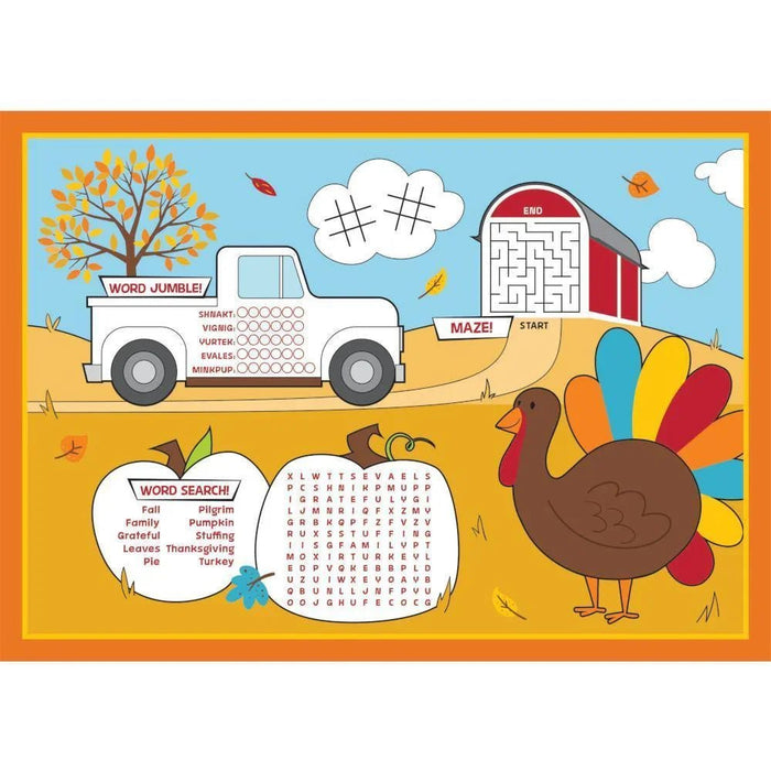 Paper Fall Activity Placemats | 1 ct - Zurchers