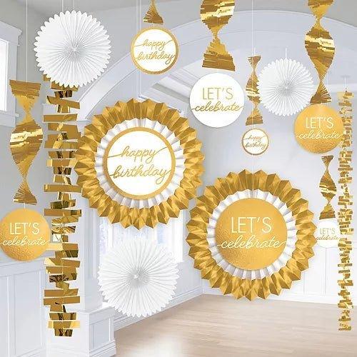 Golden Age Birthday Room Decorating Kit | 1ct - Zurchers