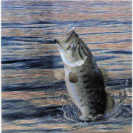 Gone Fishin Beverage Napkins 16pk | 1ct - Zurchers