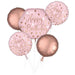 Blush Pink Birthday Balloon Bouquet | 5 pcs - Zurchers