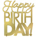 Golden Age Happy Birthday Table Decoration | 1ct - Zurchers