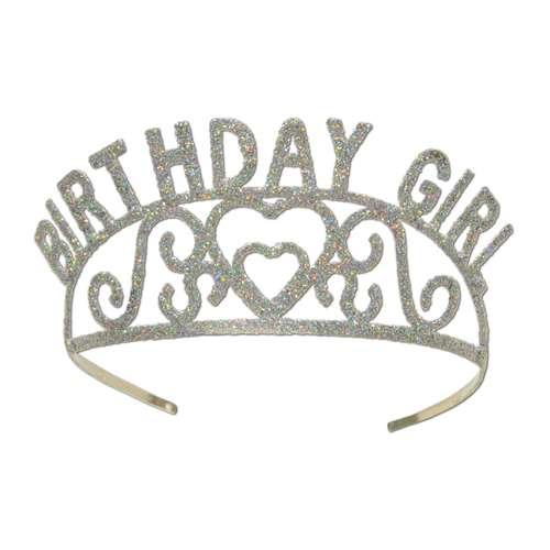 Milestone Glittered Birthday Girl Tiara | 1ct - Zurchers