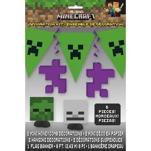 Minecraft Decorating Kit 5pcs | 1ct - Zurchers