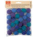 Green Pale Blue Pompom Garland 6ft | 1ct - Zurchers