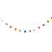Multicolor Pale Wool Garland 6ft | 1ct - Zurchers