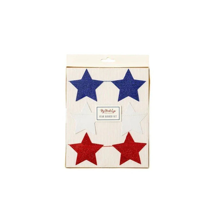 Patriotic Stars & Stripes Mini Banner | 1ct - Zurchers