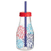 Patriotic Plastic Bottle with Straw | 1ct - Zurchers