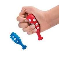 Patriotic Baseball Bat Stress Toy | 1ct - Zurchers