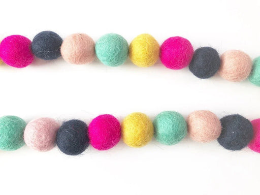 Bright Pompom Garland 6ft | 1ct - Zurchers
