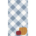 Pumpkin Gingham Guest Towel Napkins | 16ct - Zurchers