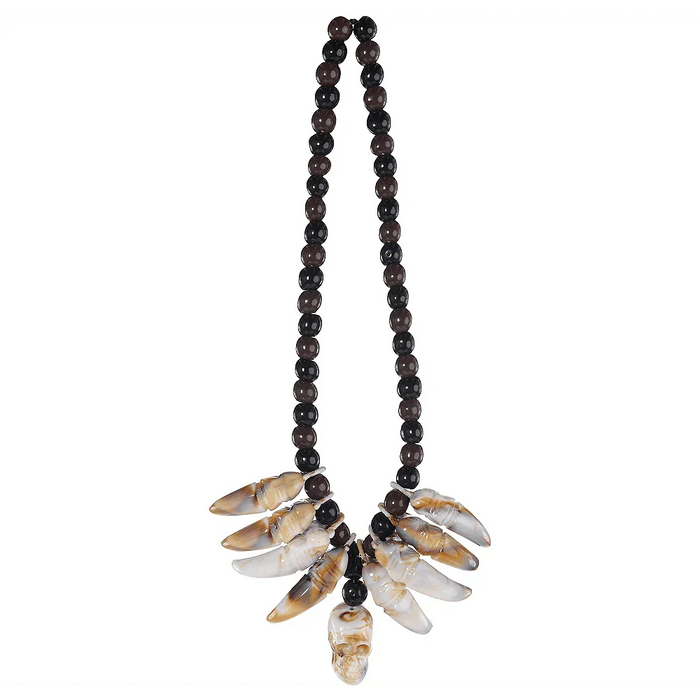 Safari Witch Doctor Beaded Necklace |1 ct - Zurchers