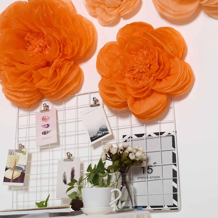 Scallop Shaped Tissue Flower 20" | 1ct - Zurchers