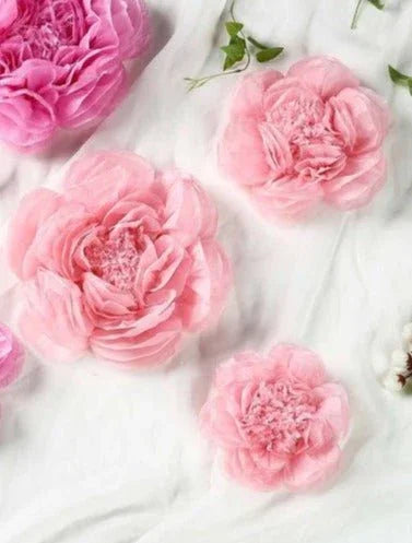 Scallop Shaped Tissue Flower 2pcs | 1ct - Zurchers