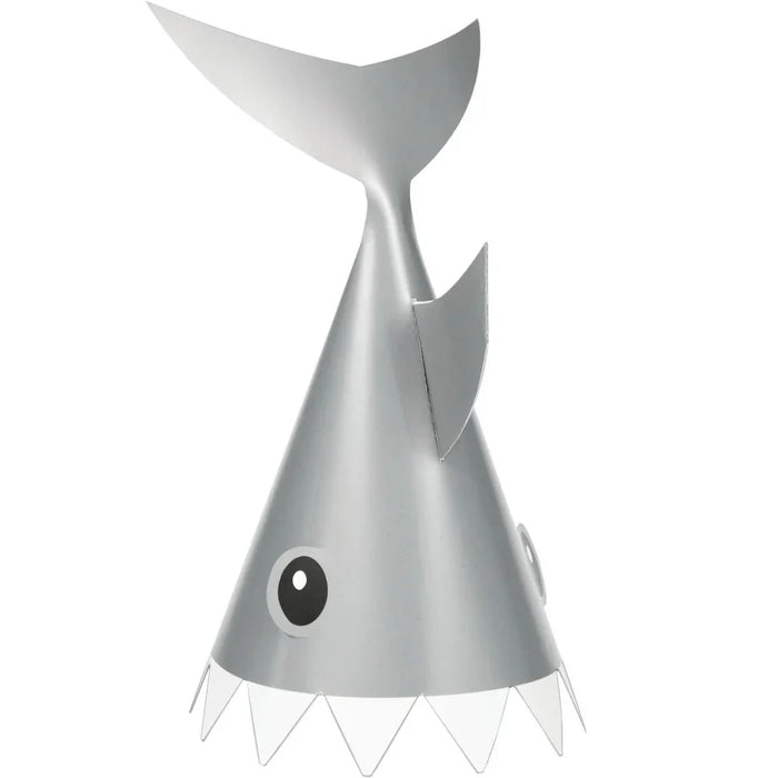 Shark Child Party Hat 8pcs | 1ct - Zurchers