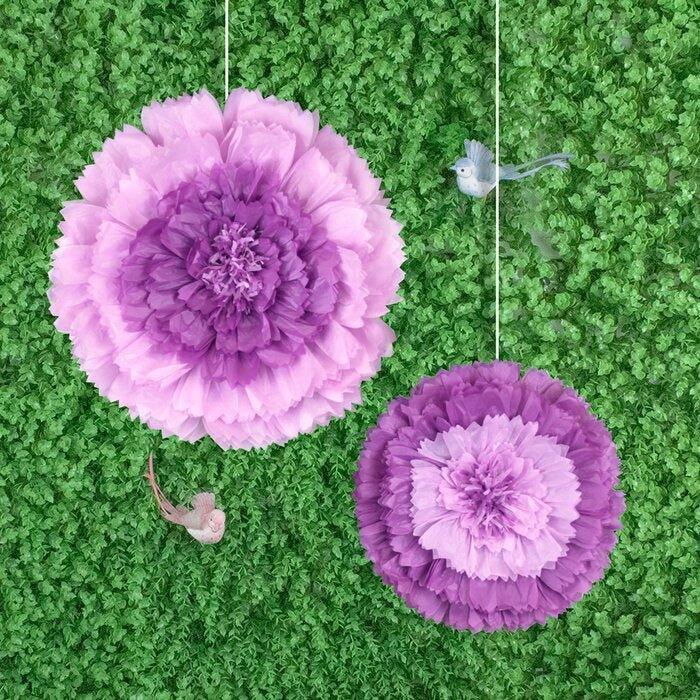 Starburst Tissue Flowers 2pcs | 1ct - Zurchers