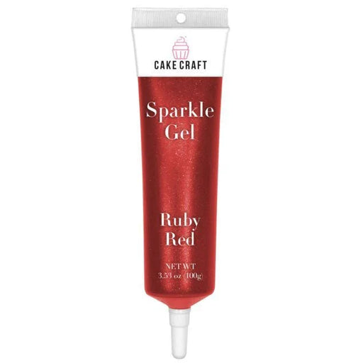 Ruby Red Sparkle Decorating Gel 3.53oz | 1ct - Zurchers