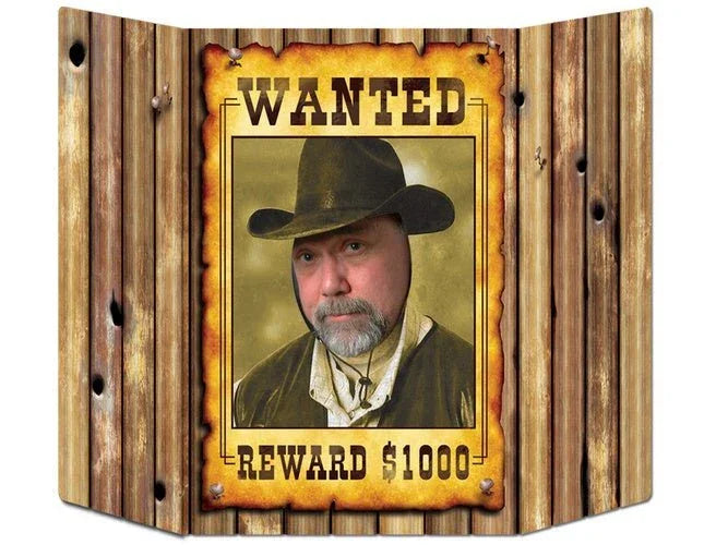 Western Wanted Poster Photo Prop | 1ct - Zurchers
