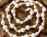 Cream & Gold/w Beads Pompom Garland 6ft | 1ct - Zurchers