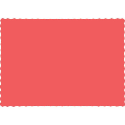 Coral Paper Placemats | 50 ct - Zurchers