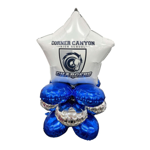 Corner Canyon High School Air-filled Balloon Quad 17" | 1ct