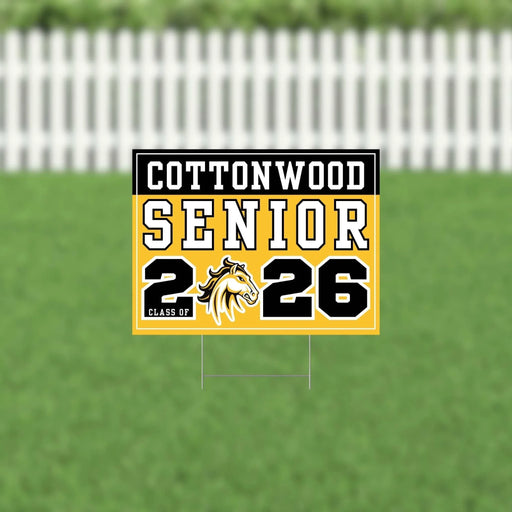 Cottonwood UT 2026 Senior Yard Sign | 1ct - Zurchers