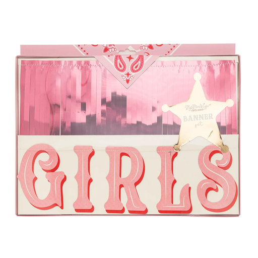 Cow Gal Let's Go Girls Banner Set 6.5' | 2 pcs - Zurchers