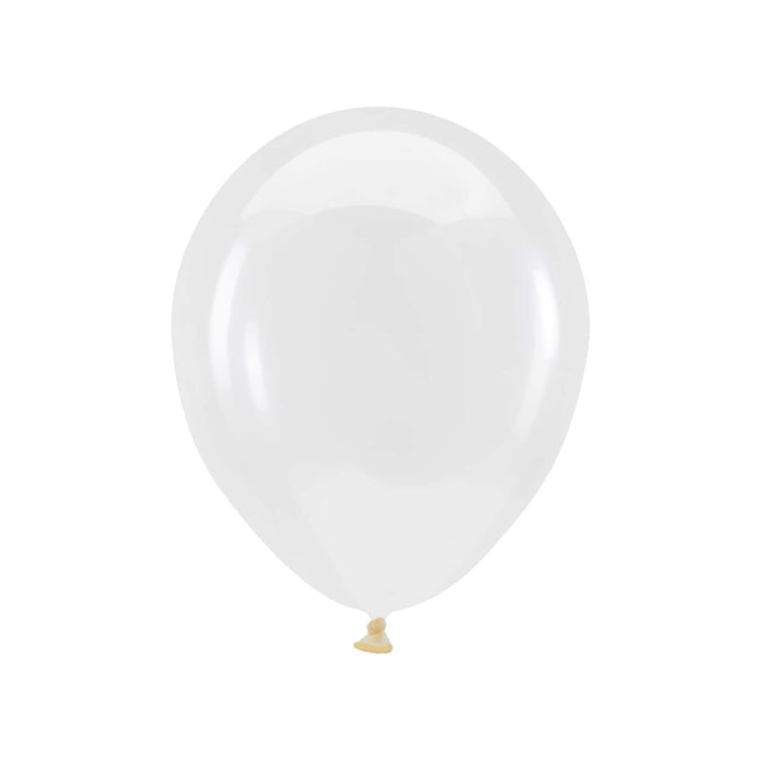 Crystal Clear Latex Balloon w/ Helium & Hi - Float, 11" | 1 ct - Zurchers