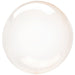 Crystal Clearz Bubble Balloon Orange 18'' | 1 ct - Zurchers