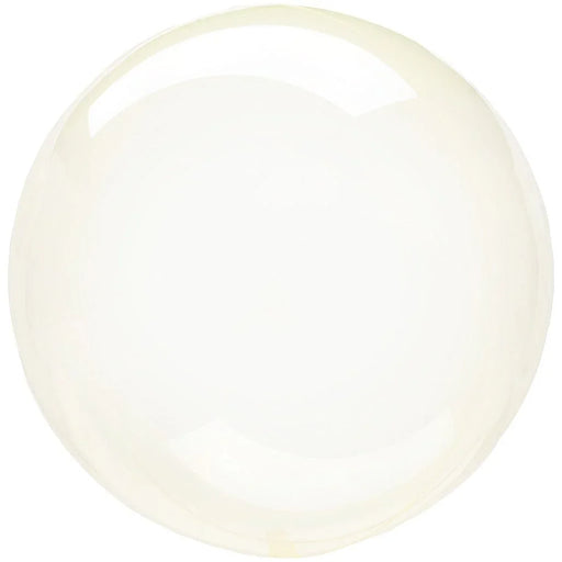 Crystal Yellow Orbz Balloon 18'' | 1 ct - Zurchers