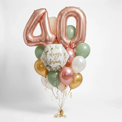 Custom Number Anniversary Bouquet