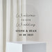 Customizable Acrylic Wedding Welcome Sign | 1ct - Zurchers