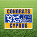 Cyprus UT Grad Yard Sign 18x24" | 1ct - Zurchers