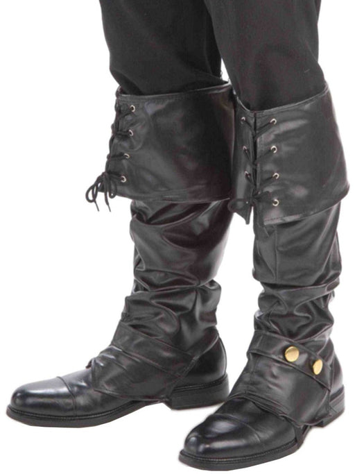 Deluxe Faux Leather Pirate Boot Toppers Adult | 1pair - Zurchers