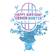 Demon Hunter Happy Birthday CP– 15" (1/pkg) - Zurchers
