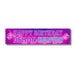 Demon Hunter Happy Birthday To - Go Banner– 50" (1/pkg) - Zurchers