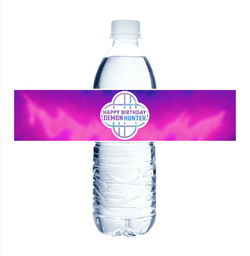 Demon Hunter Happy Birthday WB Labels– 8.5" (12/pkg) - Zurchers