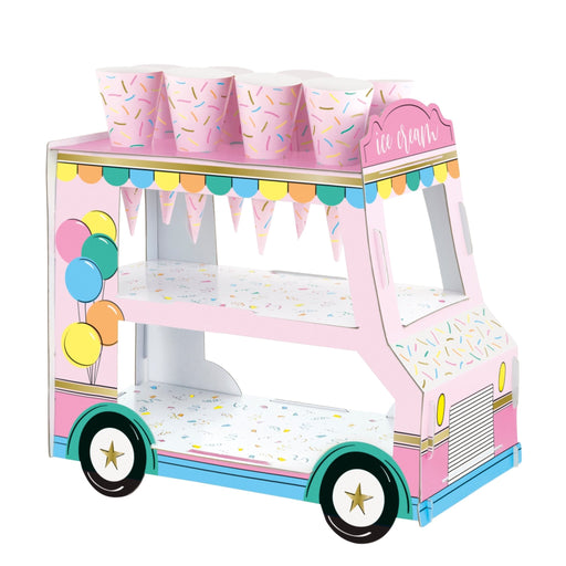 Dessert Stand W/ Ice Cream Wrapper | 1ct