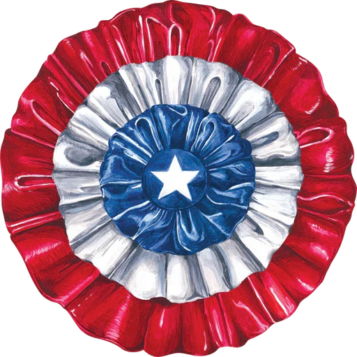 Die - Cut Star - Spangled Placemat 15.5"x15.5" | 24 ct - Zurchers