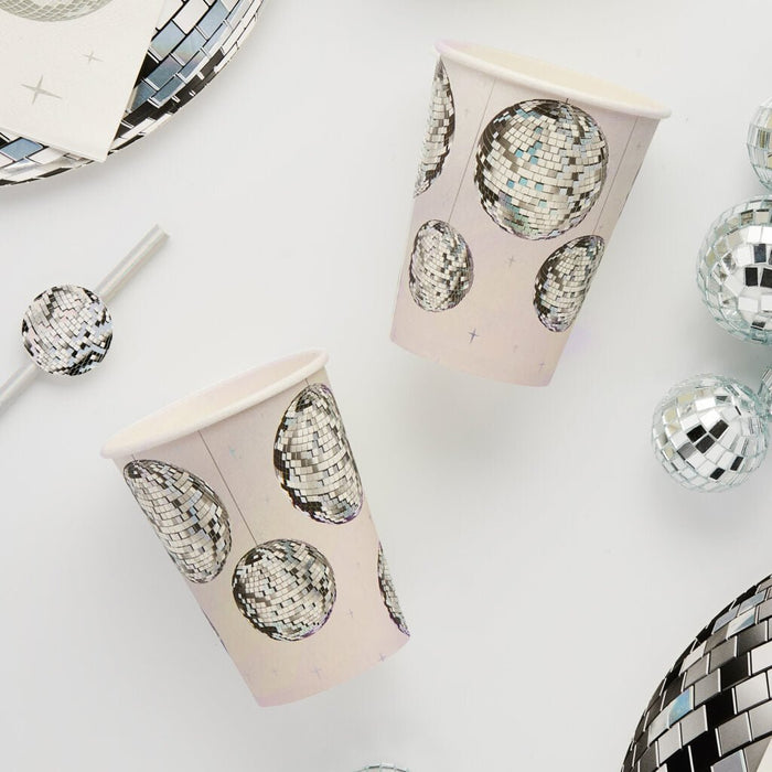 Disco Ball Paper Cups | 8ct - Zurchers