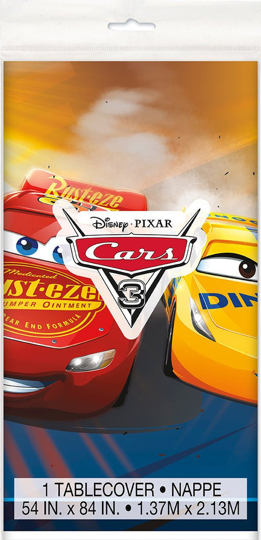 Disney Cars Plastic Tablecover | 1ct