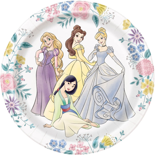 Disney Princess Paper Plates 9" | 8ct - Zurchers