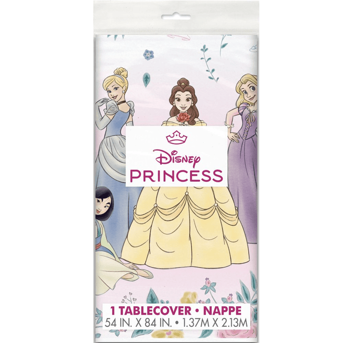 Disney Princess Plastic Tablecover 54"x84" | 1ct - Zurchers