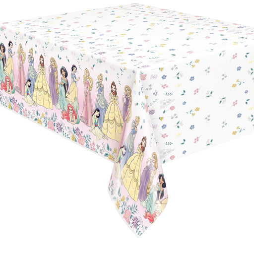 Disney Princess Plastic Tablecover 54"x84" | 1ct - Zurchers