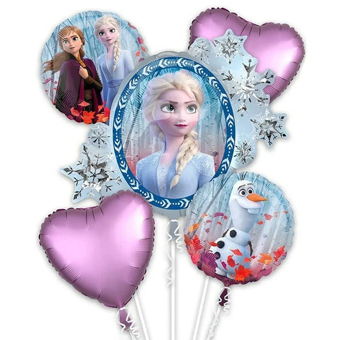 Frozen II Mylar Balloon Bouquet | 5 pcs - Zurchers