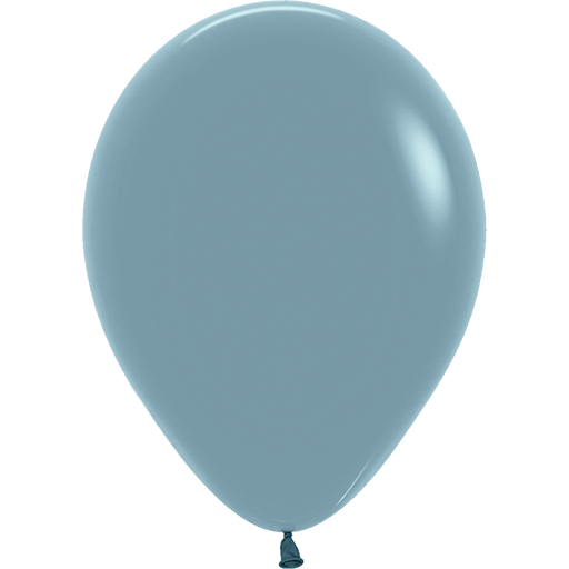 Dusk Blue Latex Balloon w/ Helium & Hi - Float, 11" | 1 ct - Zurchers