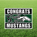 Eagle High School Grad Yard Sign 24" x 18" | 1 ct - Zurchers
