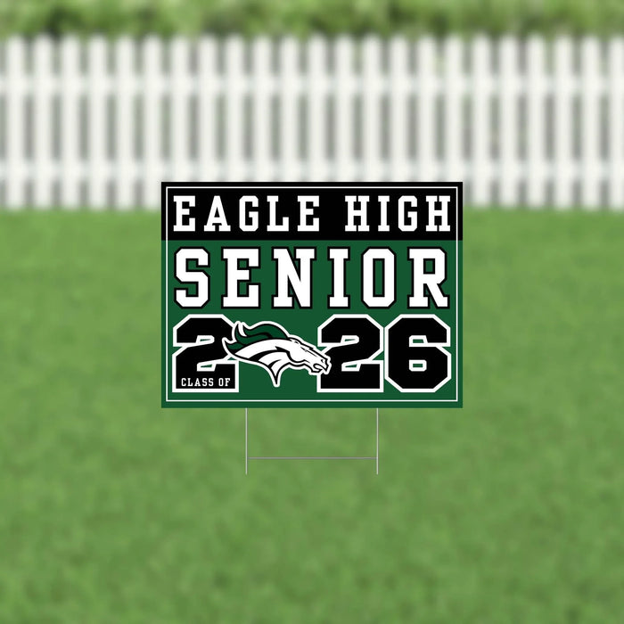 Eagle ID 2026 Senior Yard Sign | 1ct - Zurchers
