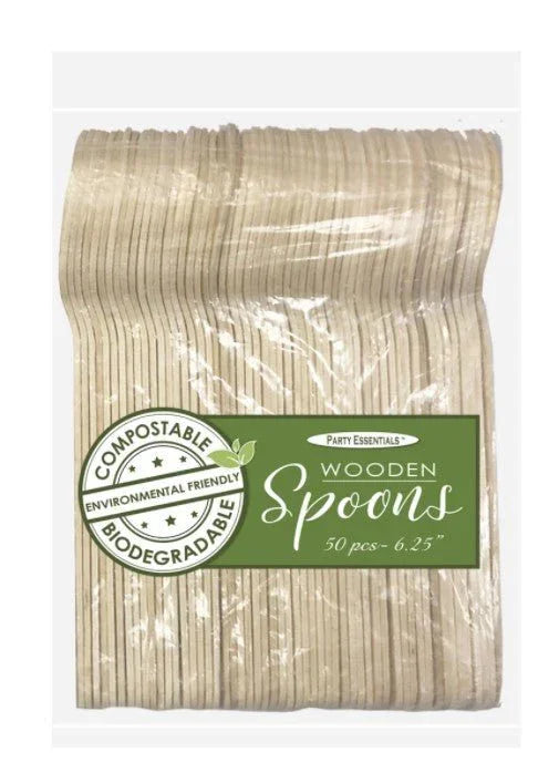 Eco Essentials Wooden Spoons | 50ct - Zurchers